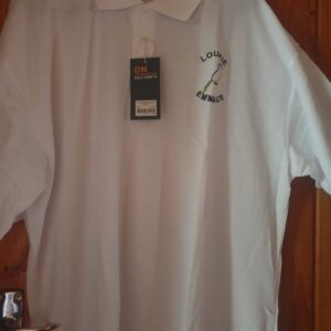 Lourie Emmaus Golf Shirt (White)