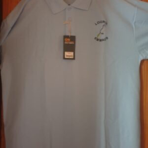 Lourie Emmaus Golf Shirt (Light Blue)
